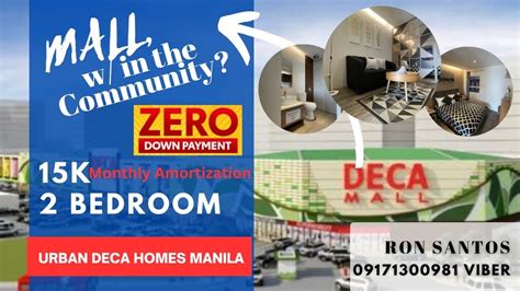 rent to own condo in manila no down payment|Urban Deca Homes .